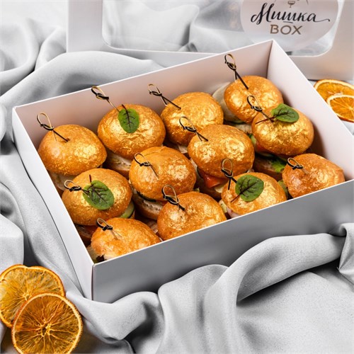 BOX «Микро бургер GOLD» L 1012096